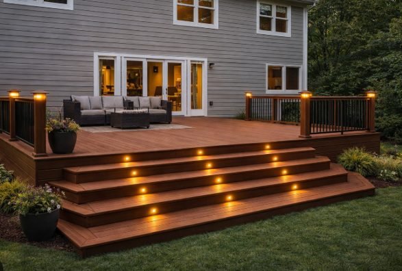 Composite Decks project — Gillette, Wyoming